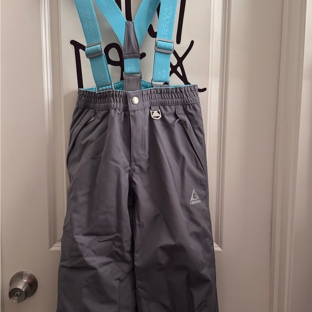 Gerry Weber Gray Kids Jumpsuit with Blue Straps